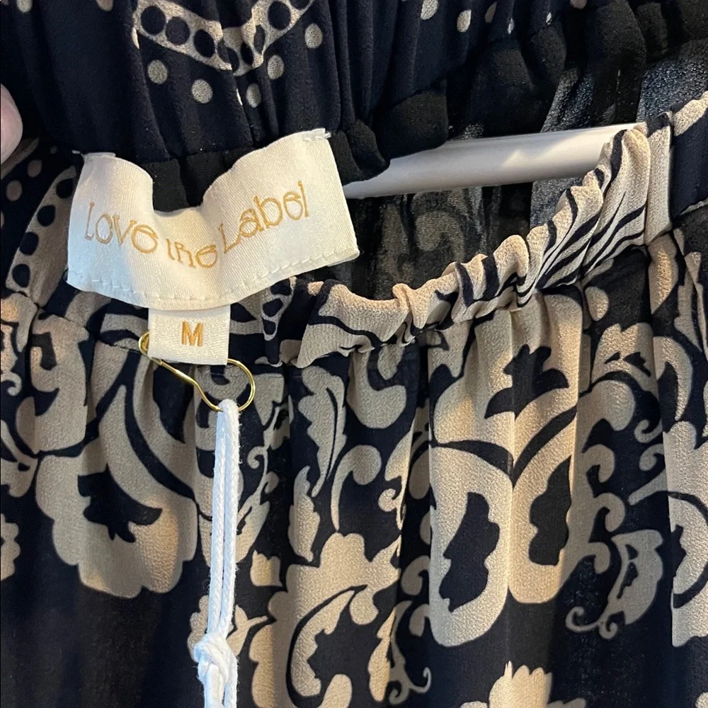 NWT Love The Label Alani Richmond Floral Tiered Maxi Skirt Medium